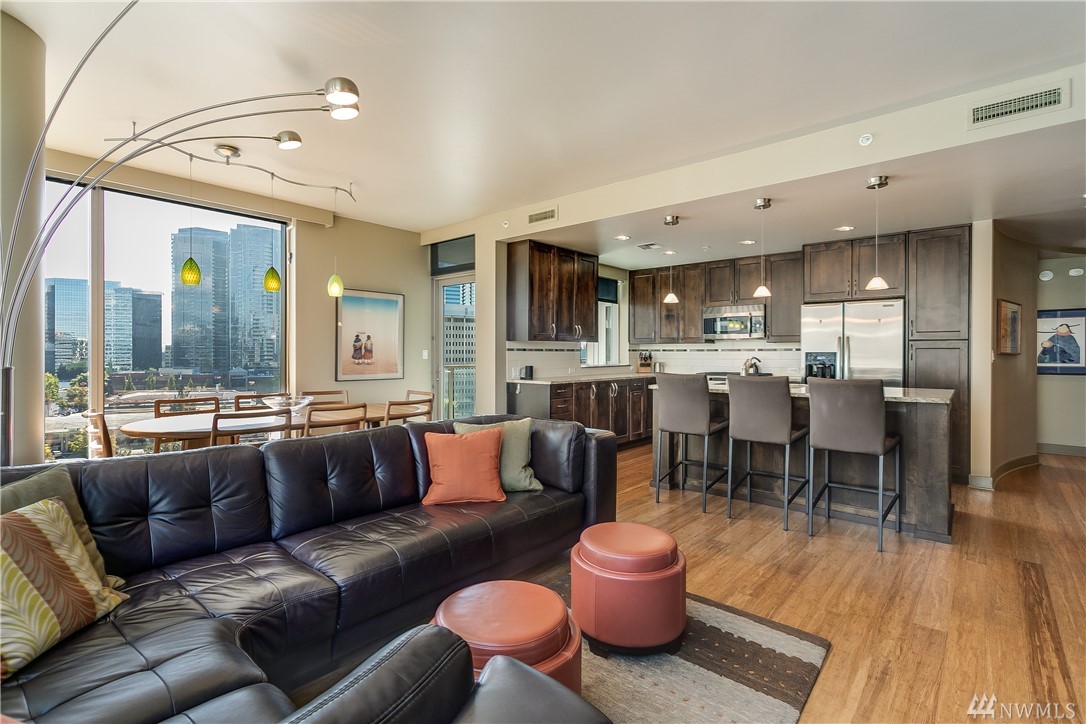 Condo Unit 1109 at Washington Square Bellevue Sold NWMLS 1364148