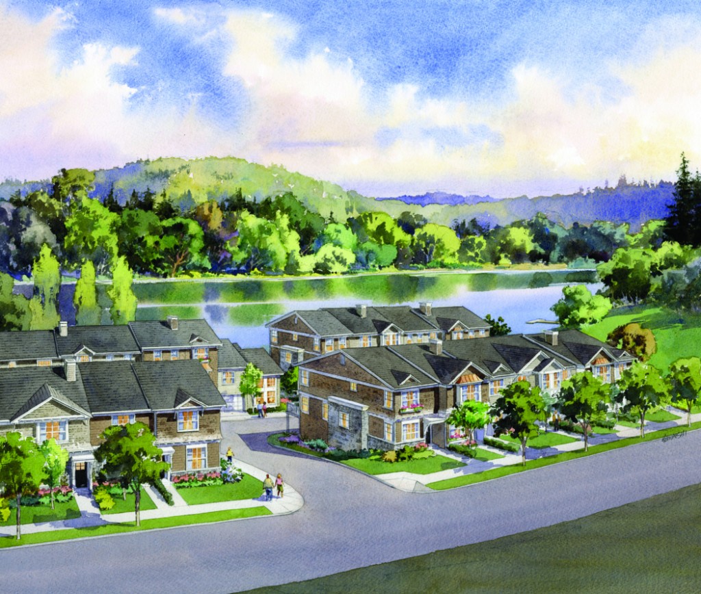 Sales activity for Lake Boren Townhomes in Newcastle